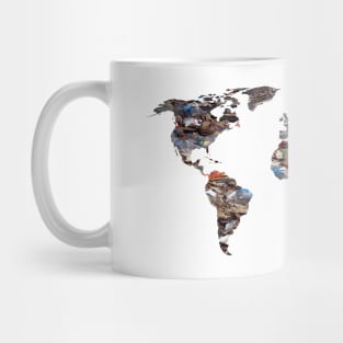 Gobal refuse, conceptual image (C003/6213) Mug